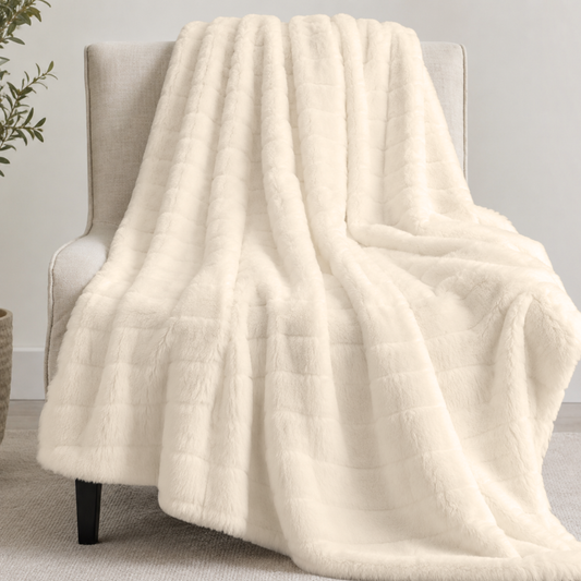 Premium Reversible Double-Sided Sherpa Throw