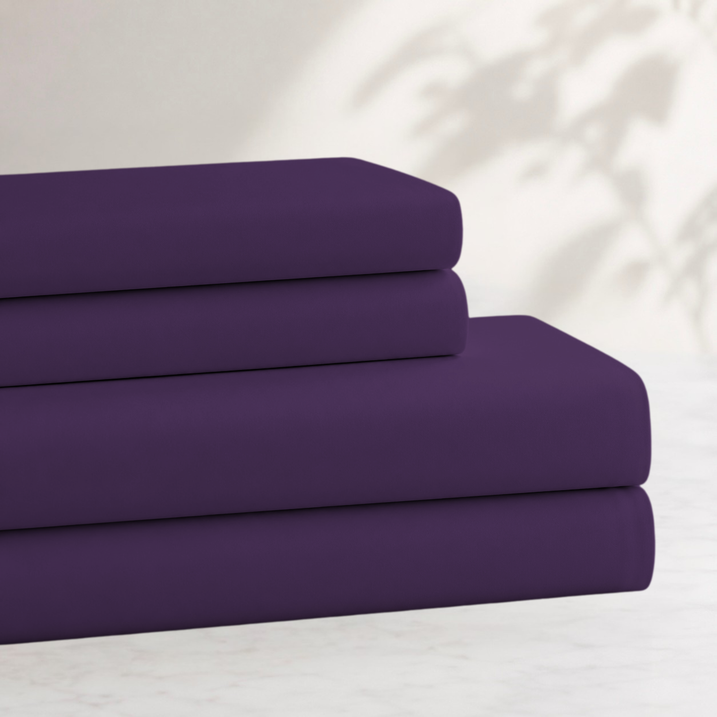 Bamboo-Blend Ultra Soft 4-Piece Deep Pocket Sheet Set