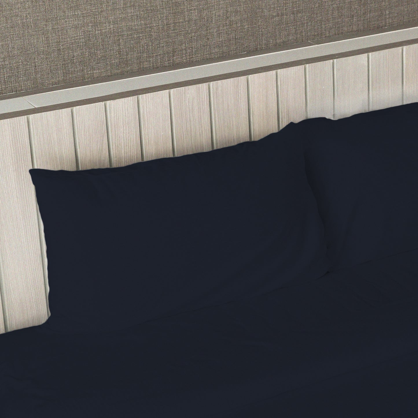 KING/CAL KING - Cotton-Blend Cooling Comfort 4-Piece Deep Pocket Sheet Set