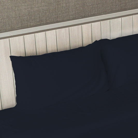 KING/CAL KING - Cotton-Blend Cooling Comfort 4-Piece Deep Pocket Sheet Set
