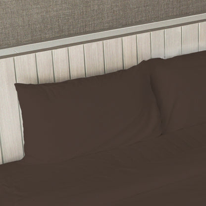 KING/CAL KING - Cotton-Blend Cooling Comfort 4-Piece Deep Pocket Sheet Set