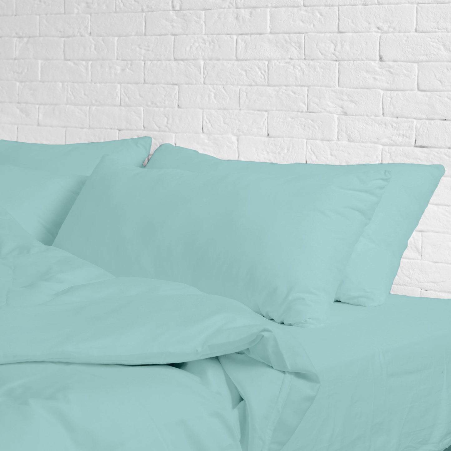 FULL/DOUBLE BED - Cotton-Blend Cooling Comfort 4-Piece Deep Pocket Sheet Set