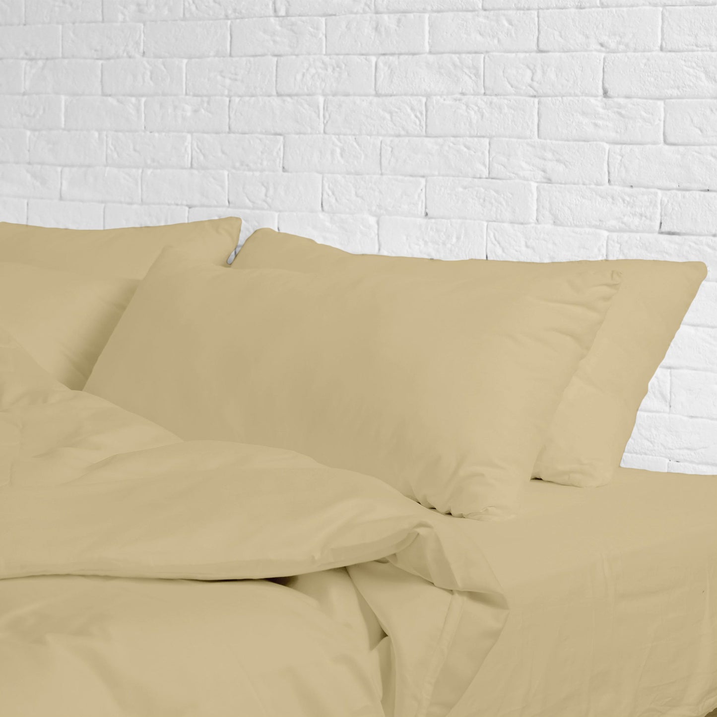 FULL/DOUBLE BED - Cotton-Blend Cooling Comfort 4-Piece Deep Pocket Sheet Set