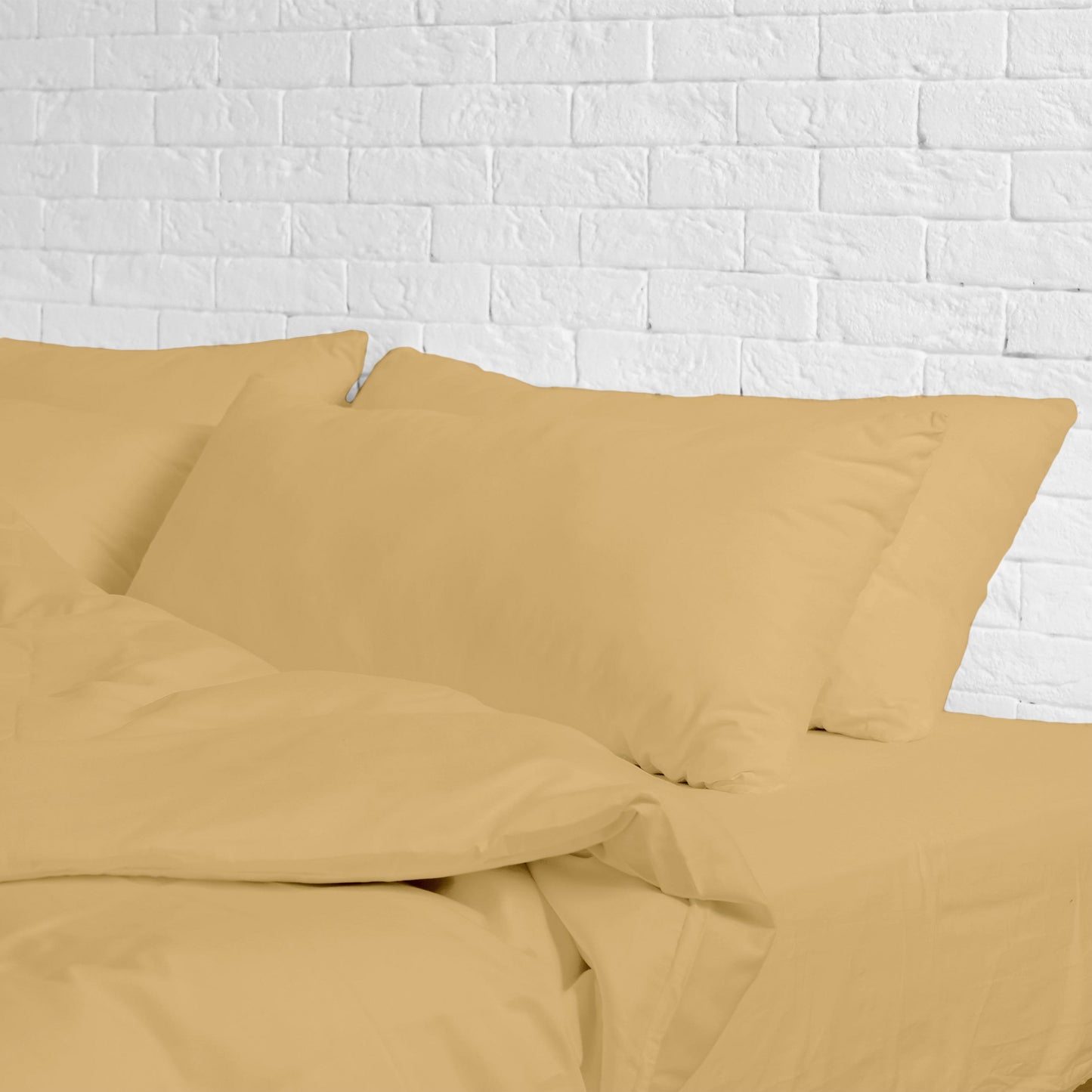 FULL/DOUBLE BED - Cotton-Blend Cooling Comfort 4-Piece Deep Pocket Sheet Set