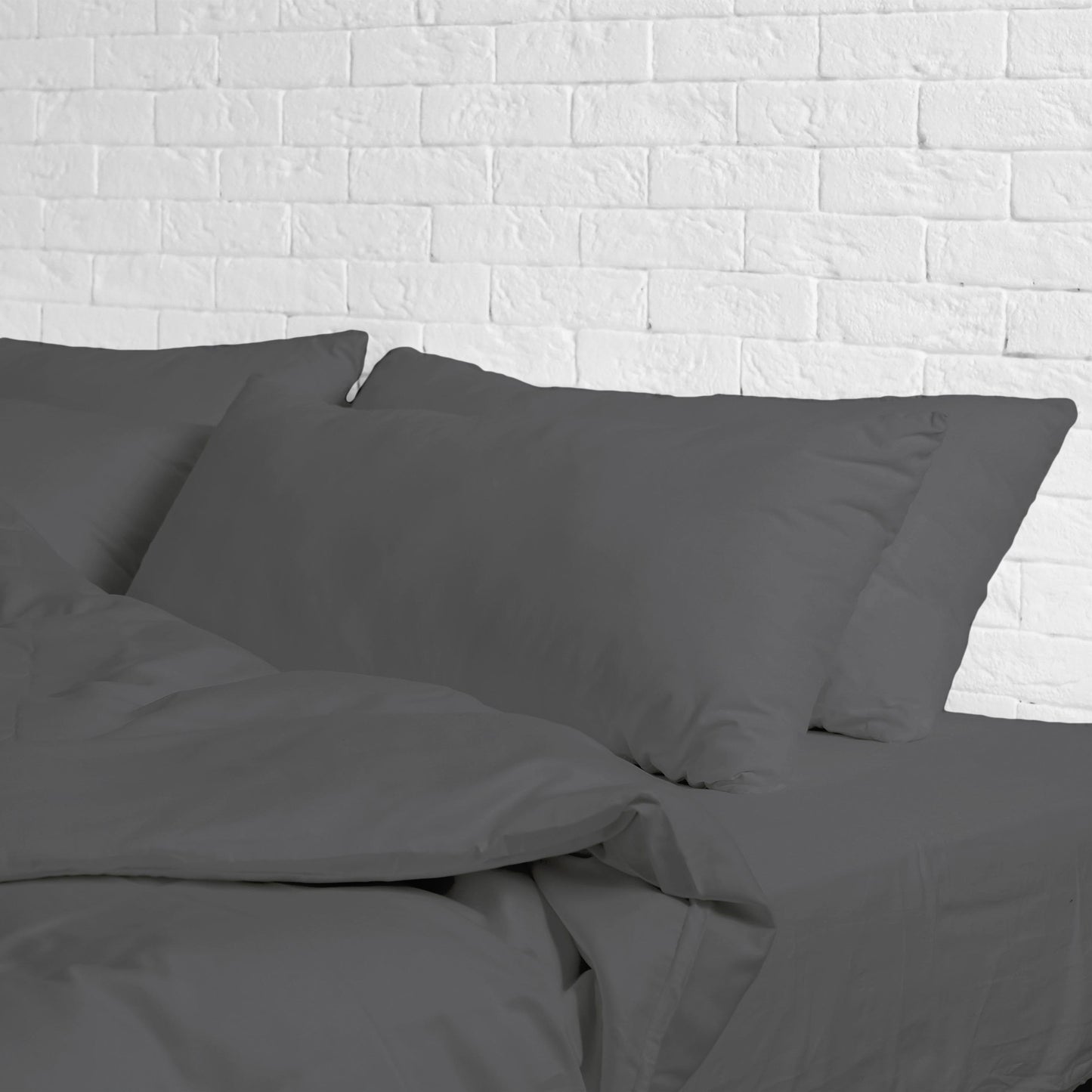 FULL/DOUBLE BED - Cotton-Blend Cooling Comfort 4-Piece Deep Pocket Sheet Set