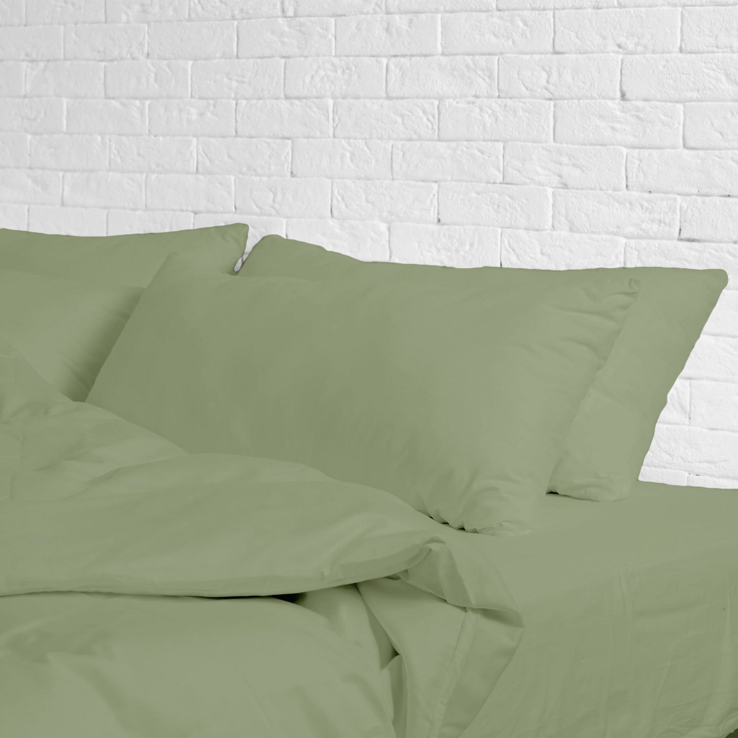 FULL/DOUBLE BED - Cotton-Blend Cooling Comfort 4-Piece Deep Pocket Sheet Set