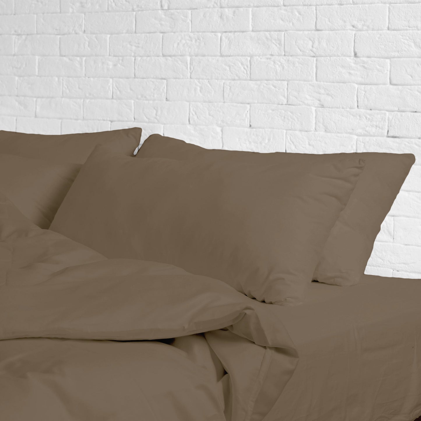 FULL/DOUBLE BED - Cotton-Blend Cooling Comfort 4-Piece Deep Pocket Sheet Set
