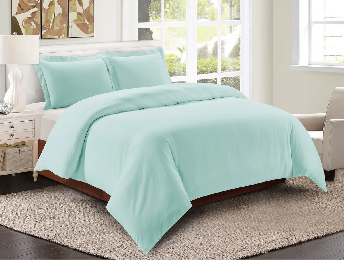 SoftTouch Cotton-Blend Duvet Cover Set