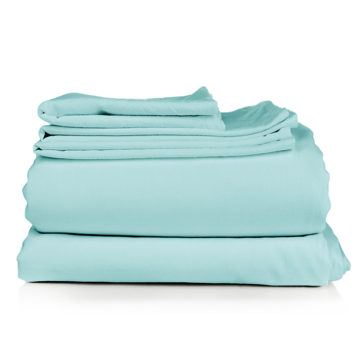 Silky Soft Bamboo-Blend Breathable 4-Piece Bed Sheet Set