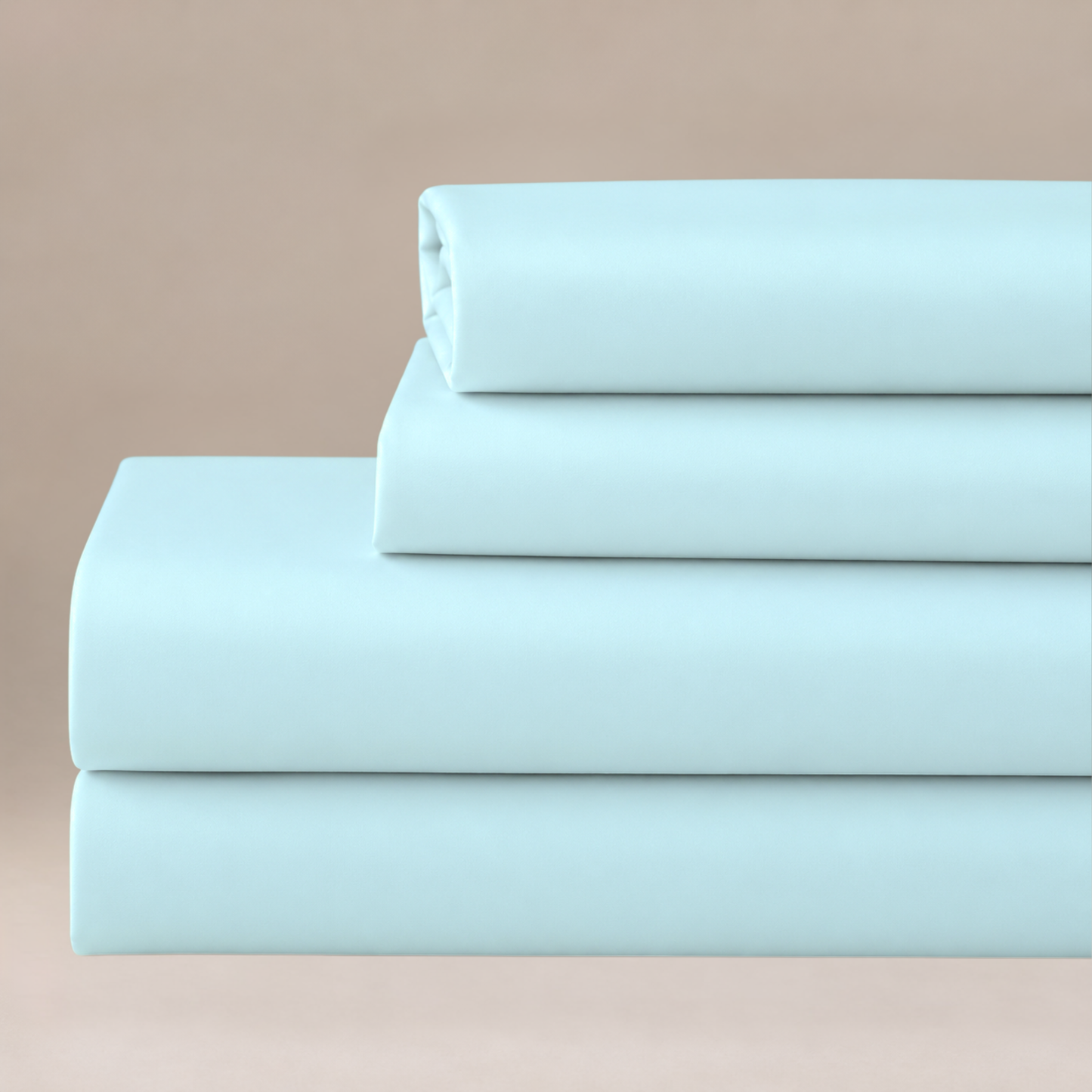 Wrinkle-Resistant Cotton-Blend Deep Pocket 4-Piece Sheet Set