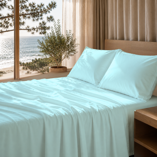 Ultra Soft 1800 Series Double-Brushed Microfiber 4-Piece Bed Sheet Set, Luxury Home Collection