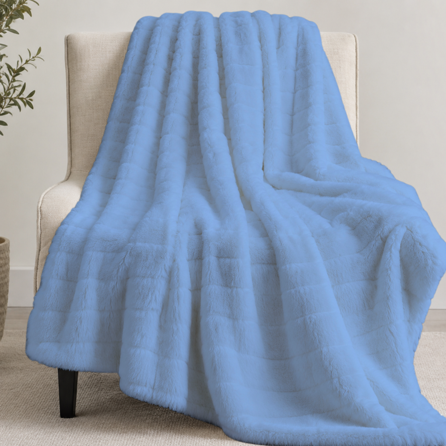 Premium Reversible Double-Sided Sherpa Throw