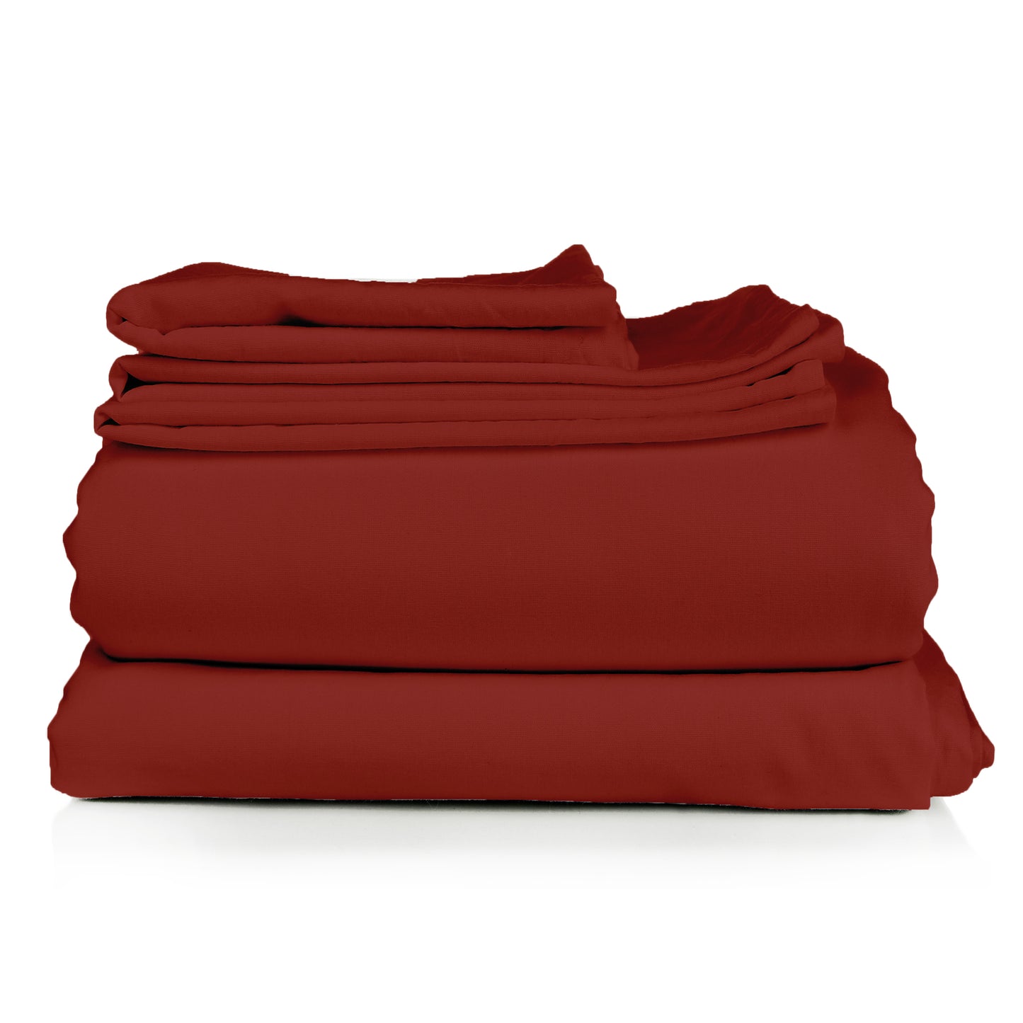 Silky Soft Bamboo-Blend Breathable 4-Piece Bed Sheet Set