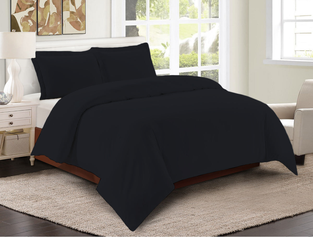 SoftTouch Cotton-Blend Duvet Cover Set