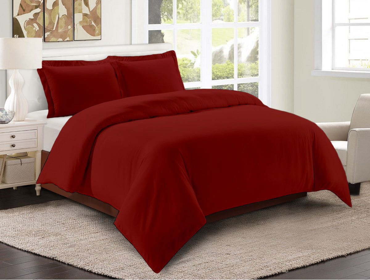 SoftTouch Cotton-Blend Duvet Cover Set