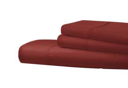 TWIN BED - Bamboo Comfort Collection 4-Piece Bamboo Blend Sheet Set