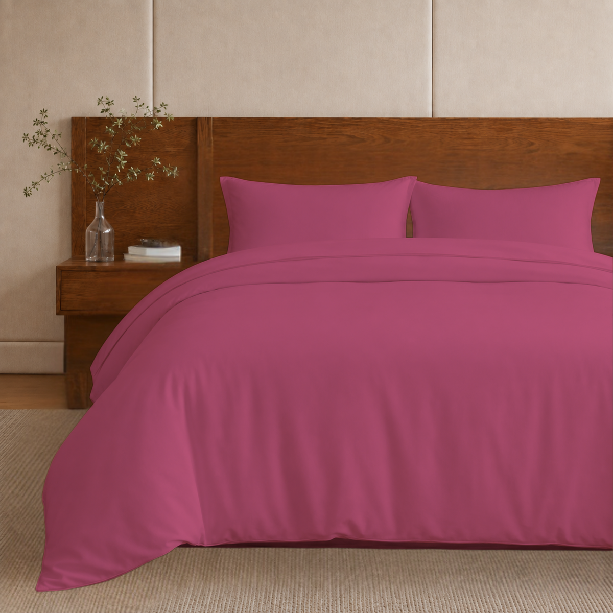 Serene Comfort Bamboo Blend Duvet Cover Set