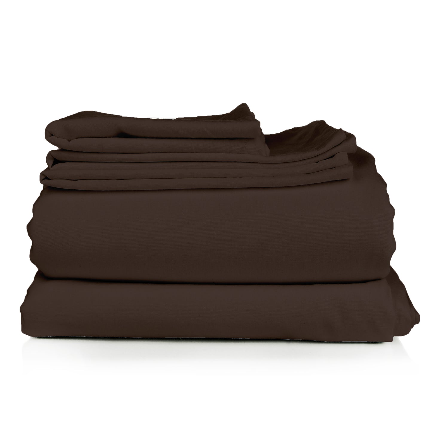 Silky Soft Bamboo-Blend Breathable 4-Piece Bed Sheet Set