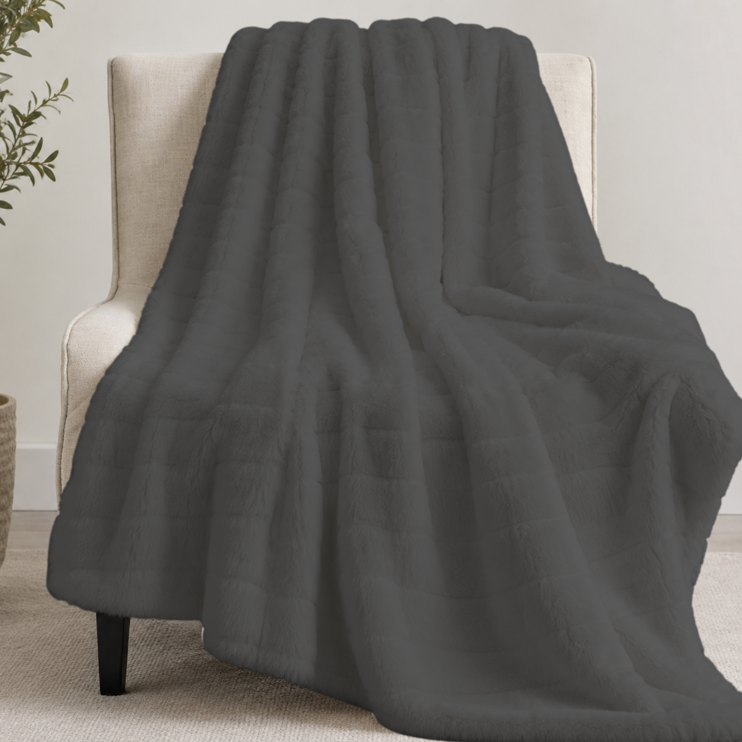 Premium Reversible Double-Sided Sherpa Throw