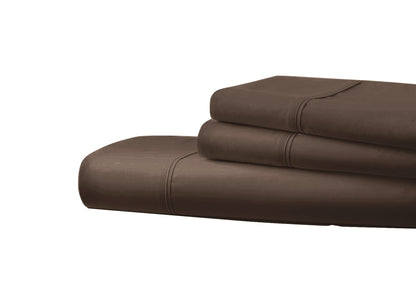 TWIN BED - Bamboo Comfort Collection 4-Piece Bamboo Blend Sheet Set