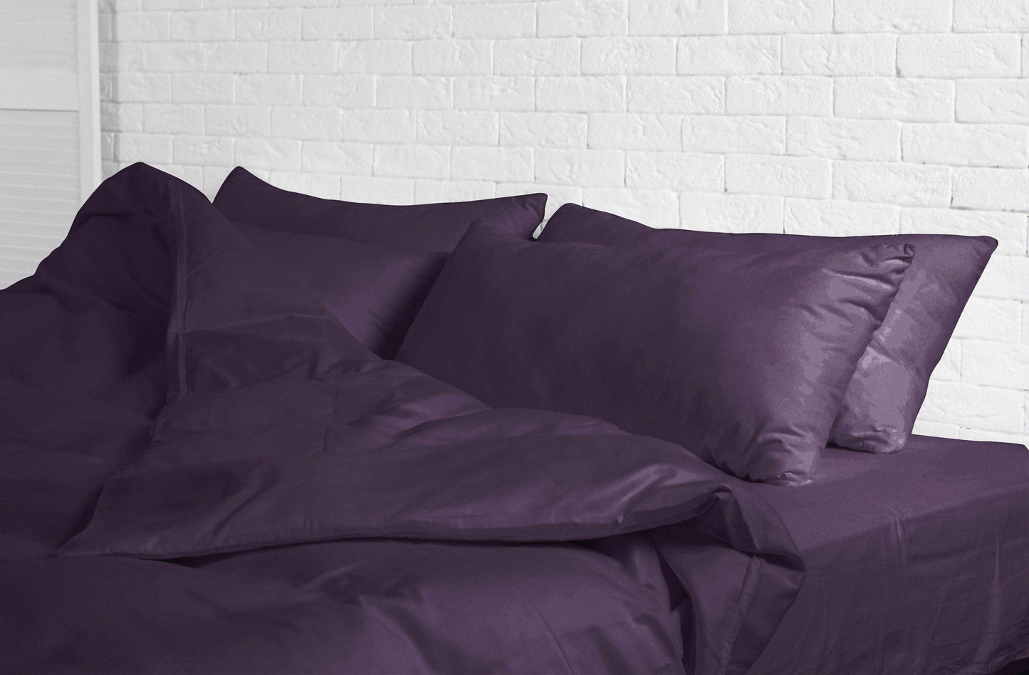 QUEEN - Bamboo Comfort Collection 4-Piece Bamboo Blend Sheet Set