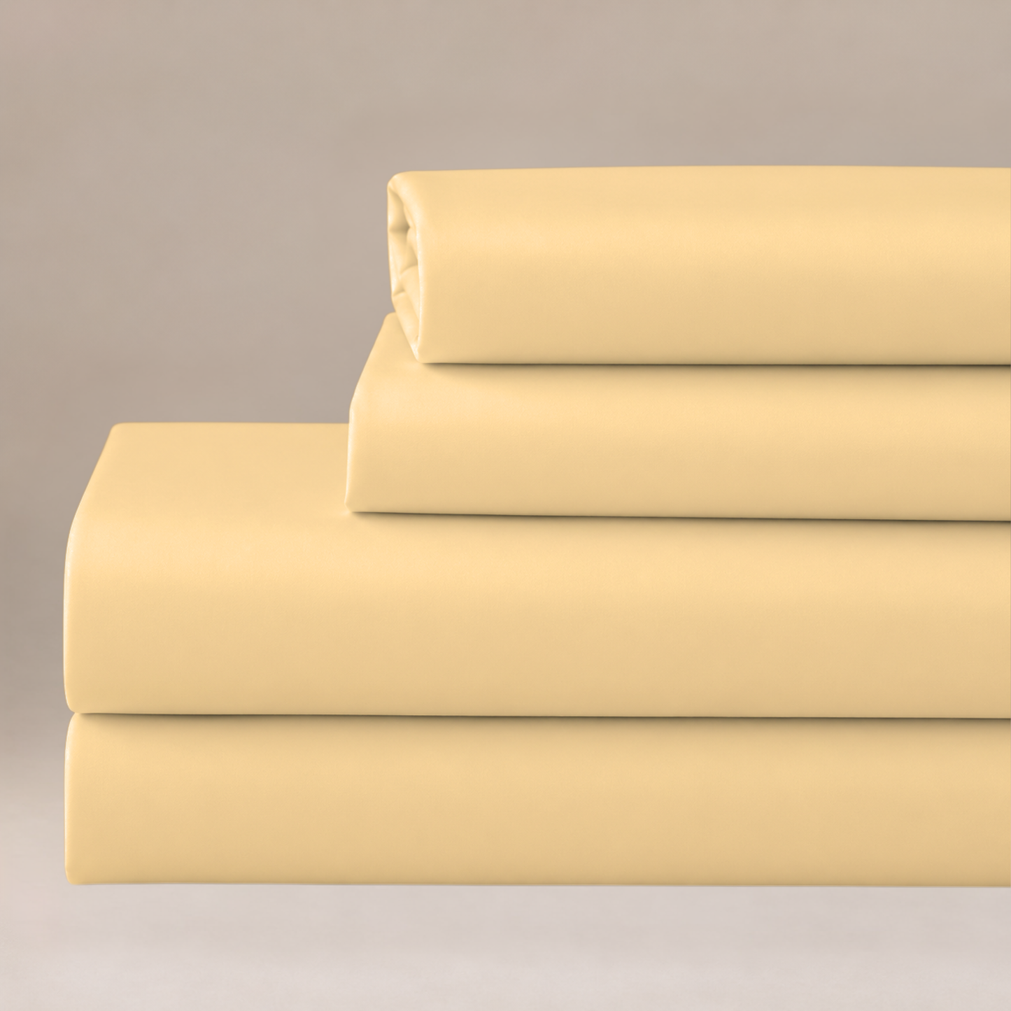 Wrinkle-Resistant Cotton-Blend Deep Pocket 4-Piece Sheet Set