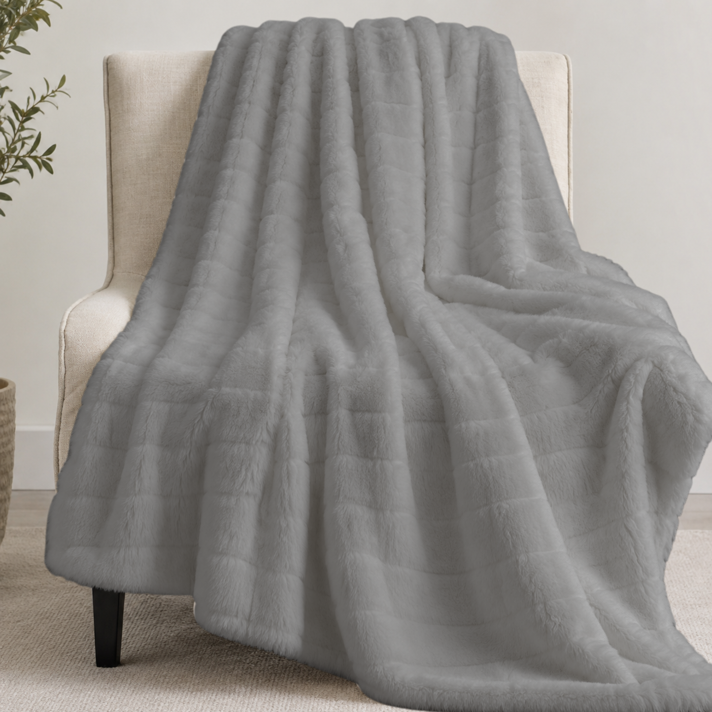 Premium Reversible Double-Sided Sherpa Throw