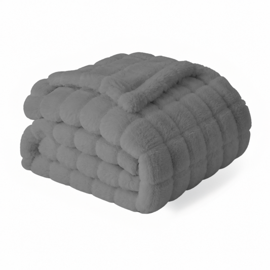 Oversized Washable Luxe Reversible Throw Blanket
