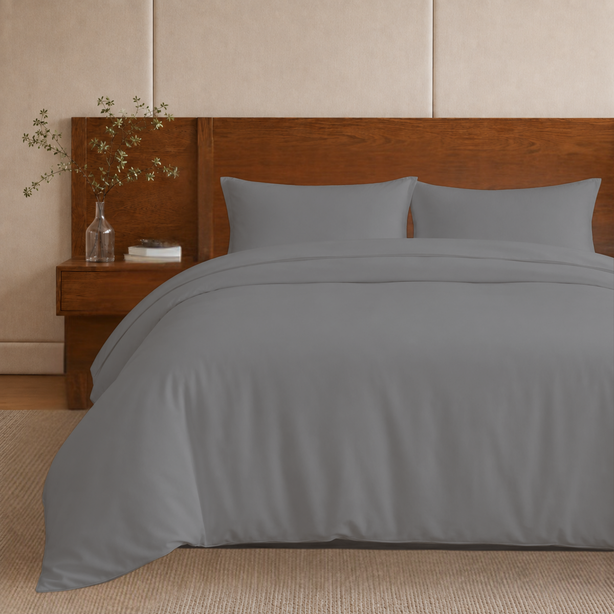 Serene Comfort Bamboo Blend Duvet Cover Set