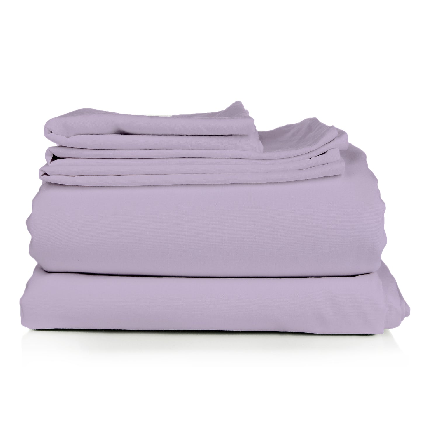 Silky Soft Bamboo-Blend Breathable 4-Piece Bed Sheet Set
