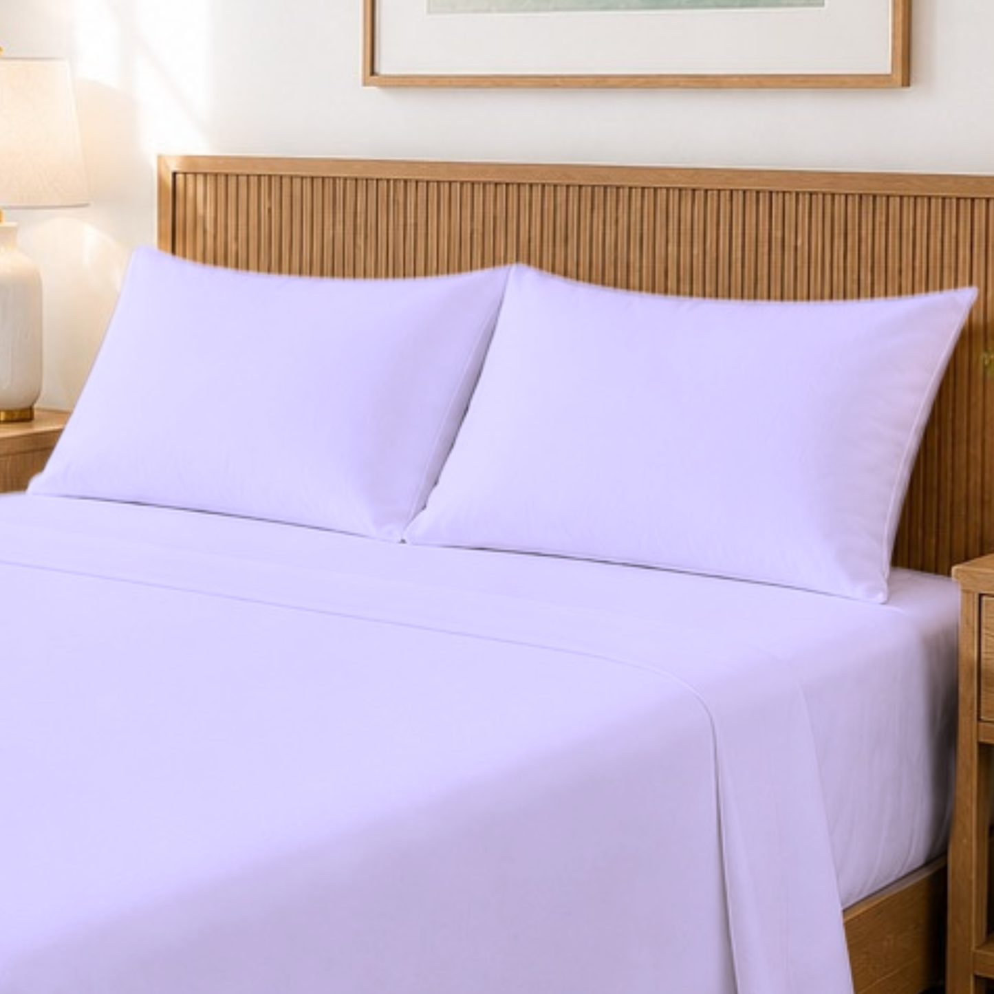 1800 Series Ultra Soft Bamboo-Blend Deep Pocket 4-Piece Sheet Set