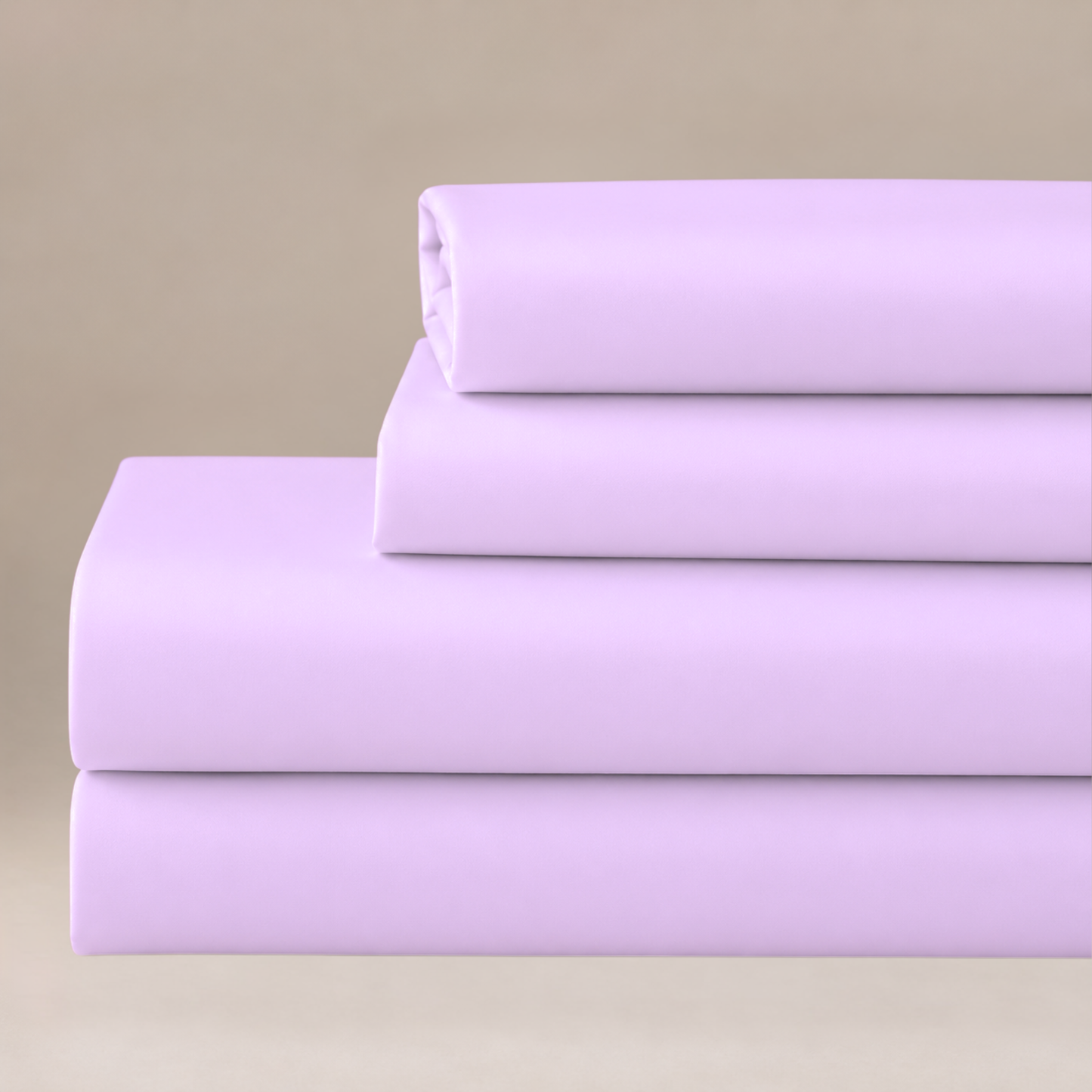 Wrinkle-Resistant Cotton-Blend Deep Pocket 4-Piece Sheet Set