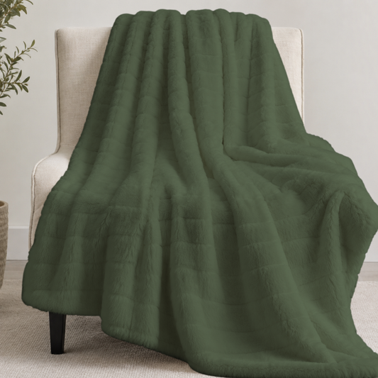 Premium Reversible Double-Sided Sherpa Throw