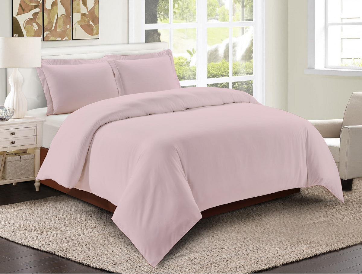 SoftTouch Cotton-Blend Duvet Cover Set