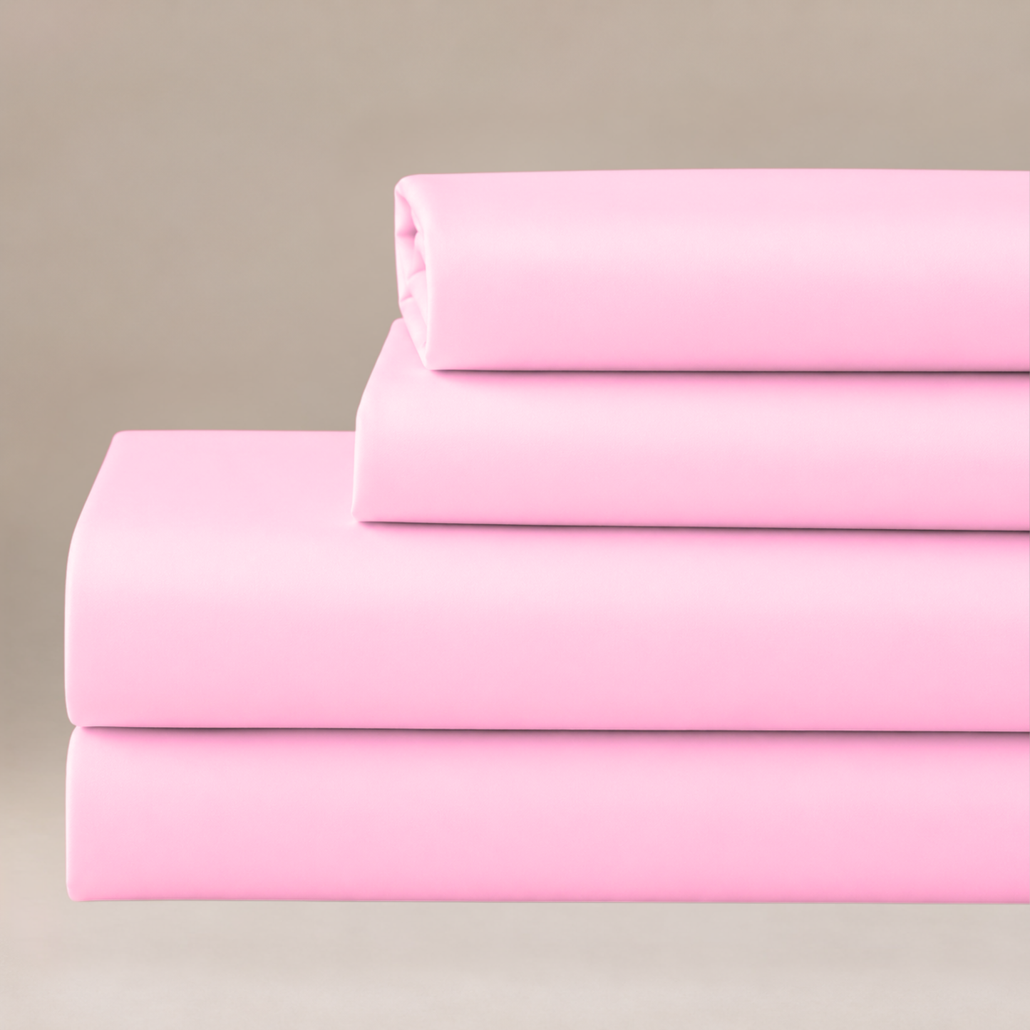 Wrinkle-Resistant Cotton-Blend Deep Pocket 4-Piece Sheet Set