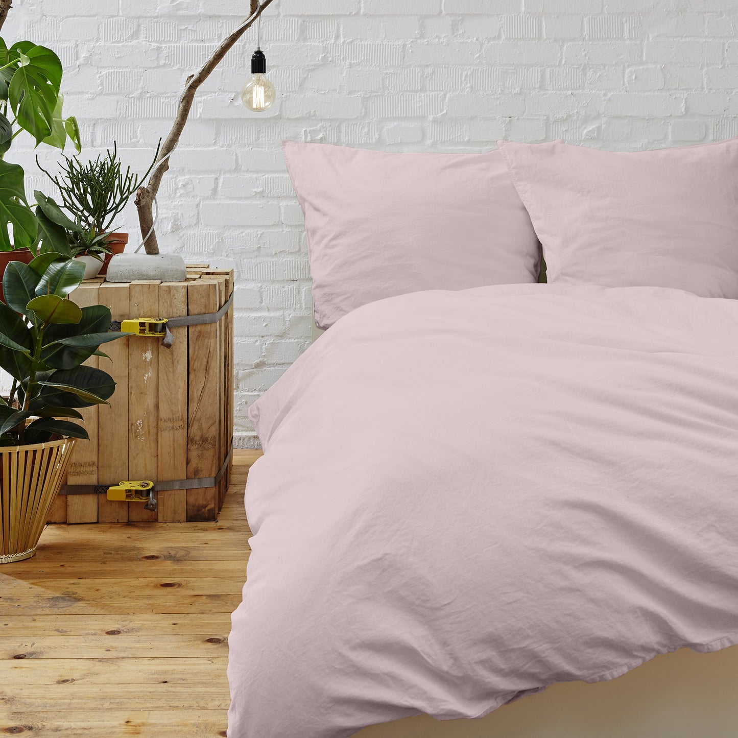 Modern Microfiber DUVET Cover Set with Corner Ties