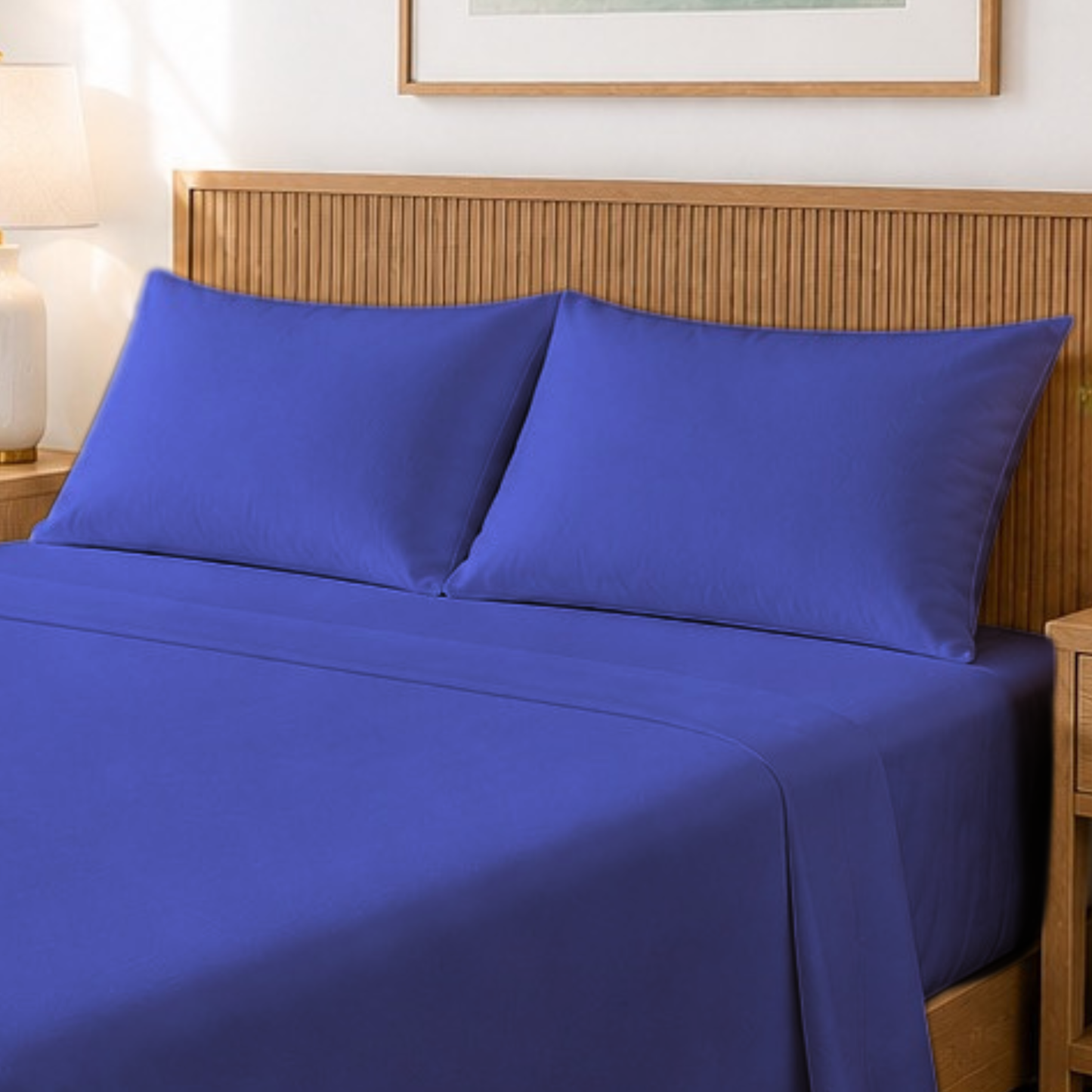 1800 Series Ultra Soft Bamboo-Blend Deep Pocket 4-Piece Sheet Set