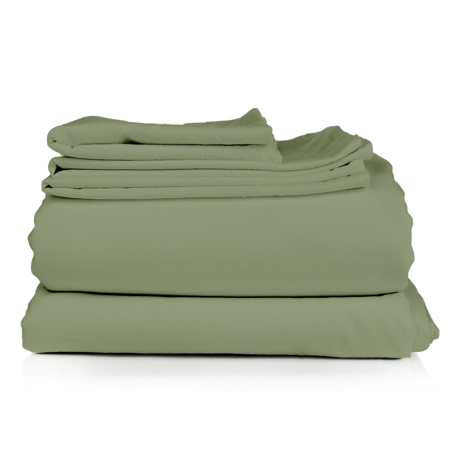 Silky Soft Bamboo-Blend Breathable 4-Piece Bed Sheet Set
