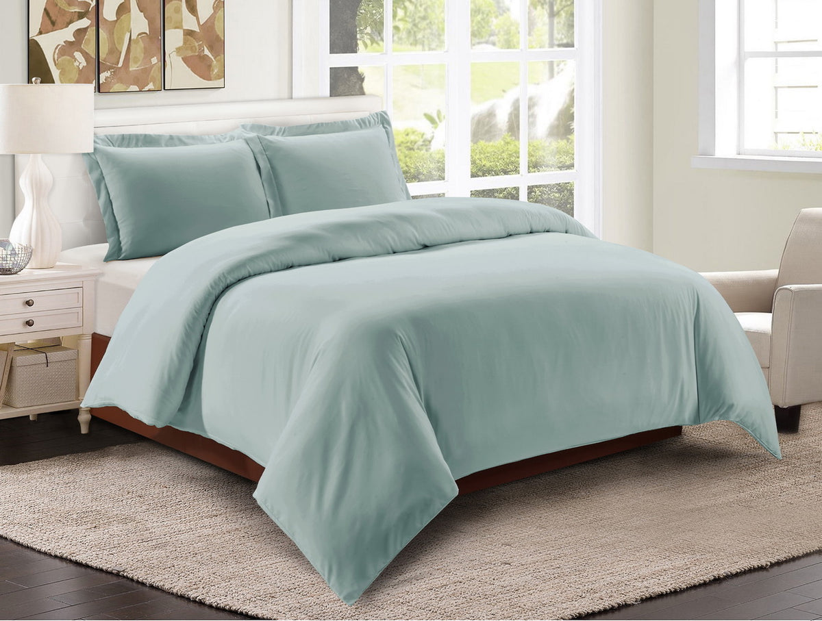 SoftTouch Cotton-Blend Duvet Cover Set