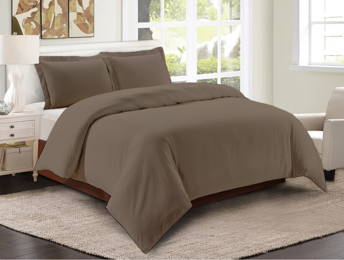 SoftTouch Cotton-Blend Duvet Cover Set