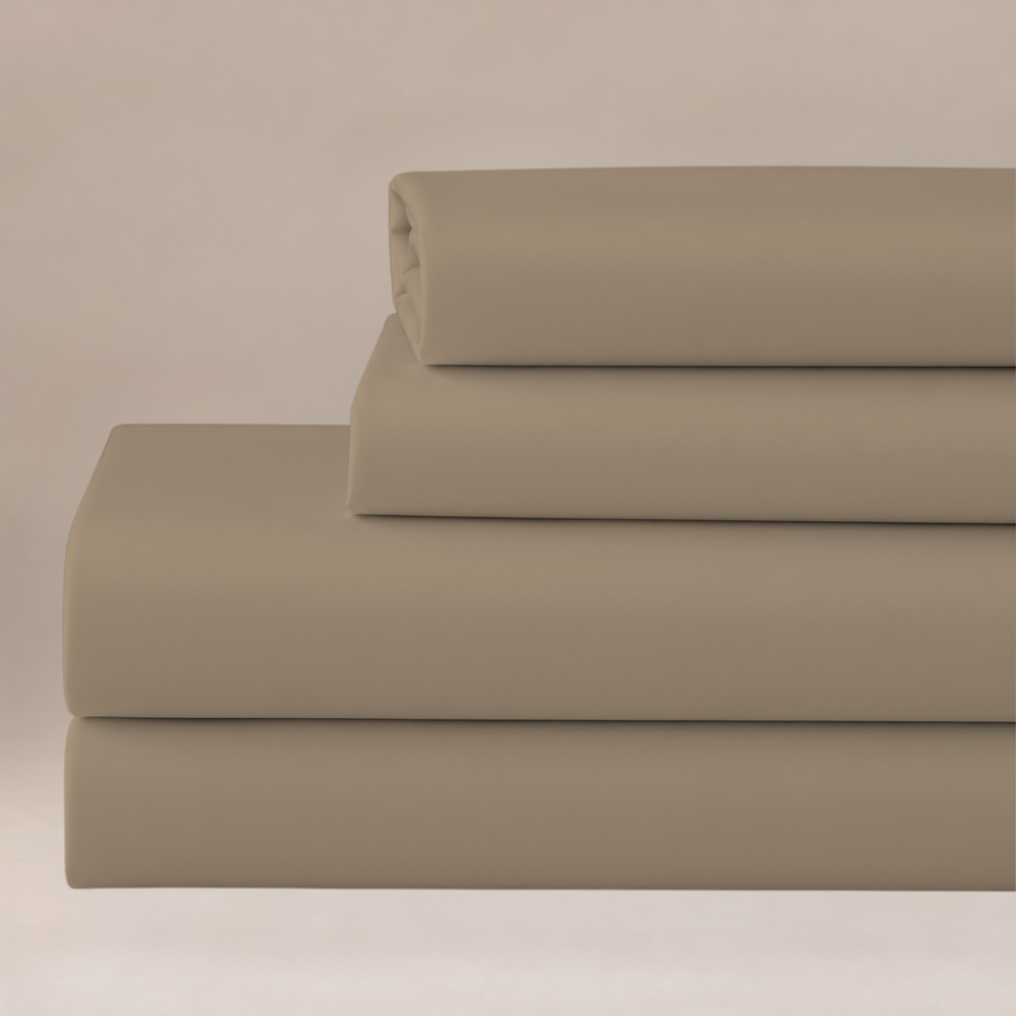 Wrinkle-Resistant Cotton-Blend Deep Pocket 4-Piece Sheet Set