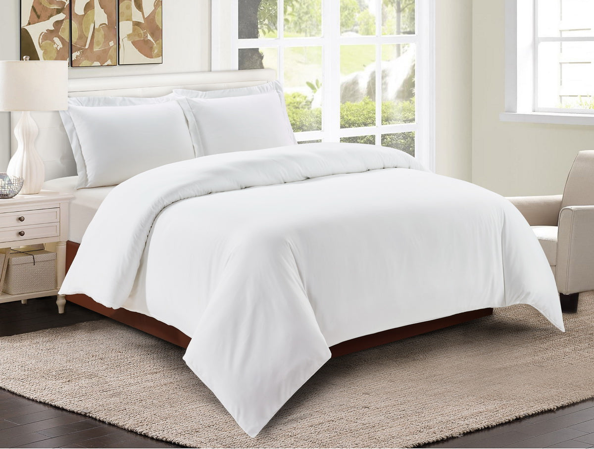 SoftTouch Cotton-Blend Duvet Cover Set