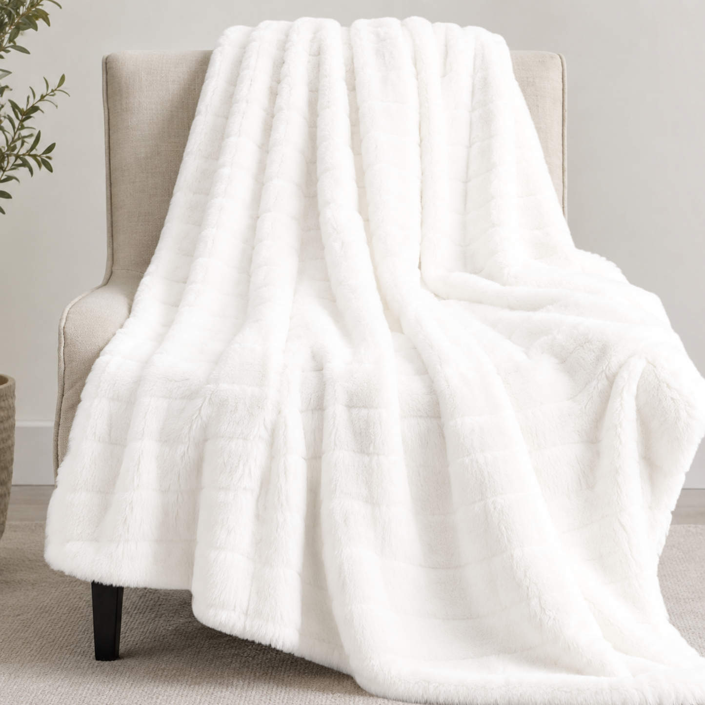 Premium Reversible Double-Sided Sherpa Throw